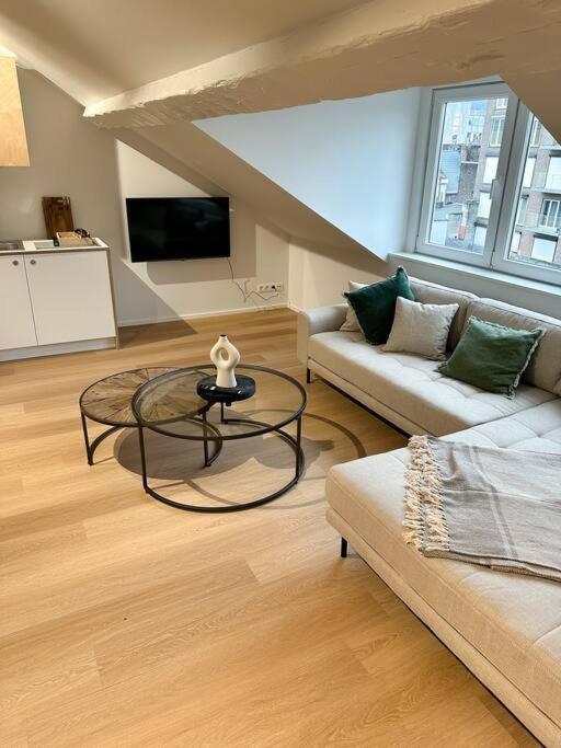 Duplex Hyper Centre Daire Liège Dış mekan fotoğraf